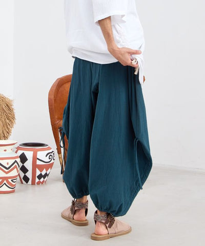 Damascene Wide Pants Pants & Shorts by AMINA - Ametsuchi