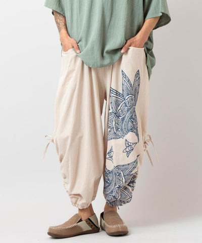 Damascene Wide Pants Pants & Shorts by AMINA - Ametsuchi