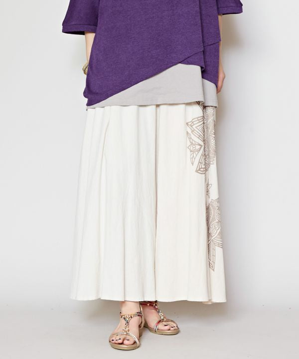 Damascene Skirt Pants Pants & Shorts by AMINA - Ametsuchi