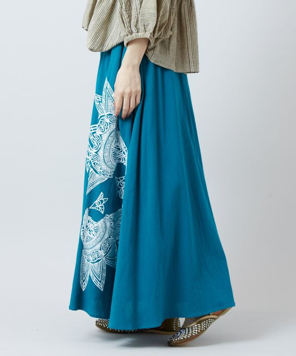 Damascene Skirt Pants Pants & Shorts by AMINA - Ametsuchi