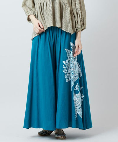 Damascene Skirt Pants Pants & Shorts by AMINA - Ametsuchi