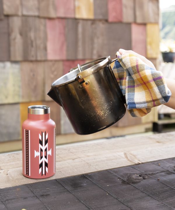 Geometric Pattern Water Bottle - 350ml