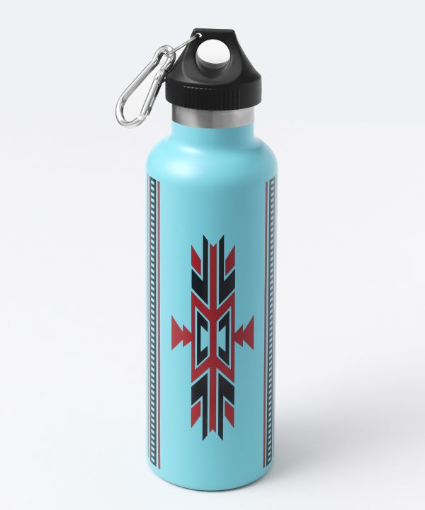 Geometric Pattern Water Bottle - 750ml