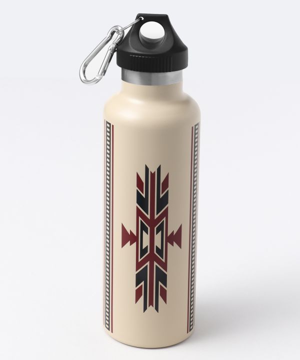 Geometric Pattern Water Bottle - 750ml