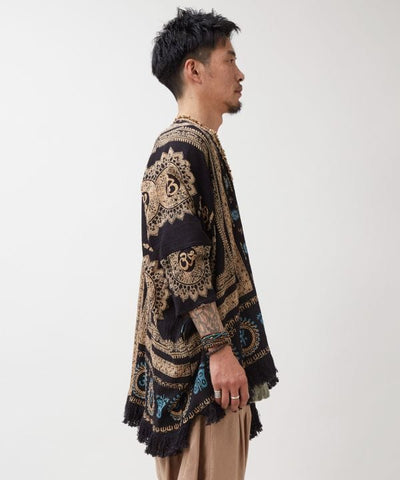 Unisex Bohemian KIMONO Cardigan by AMINA - Ametsuchi