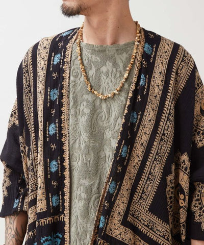 Unisex Bohemian KIMONO Cardigan by AMINA - Ametsuchi