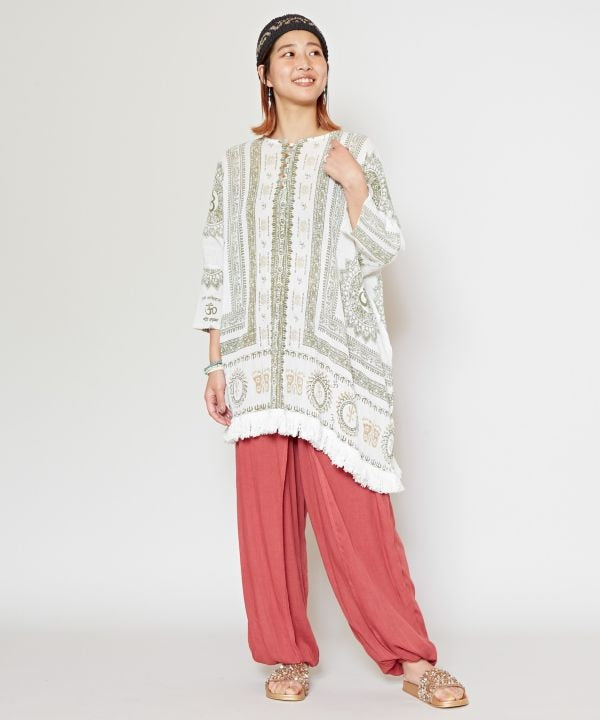 Unisex Bohemian Slouchy Top