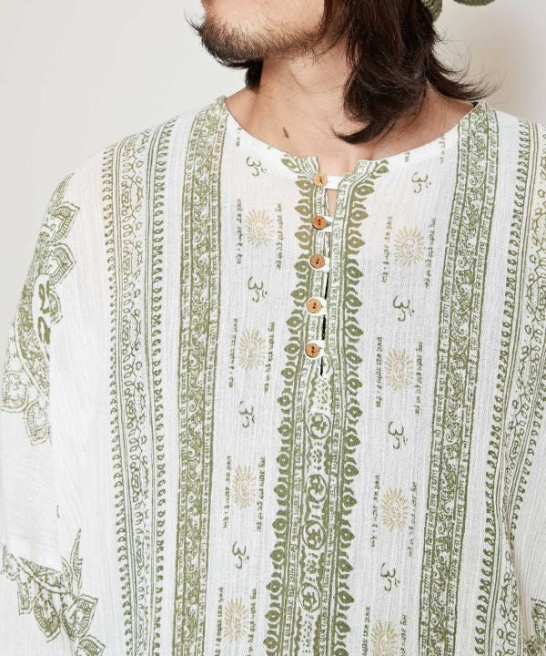 Unisex Bohemian Slouchy Top