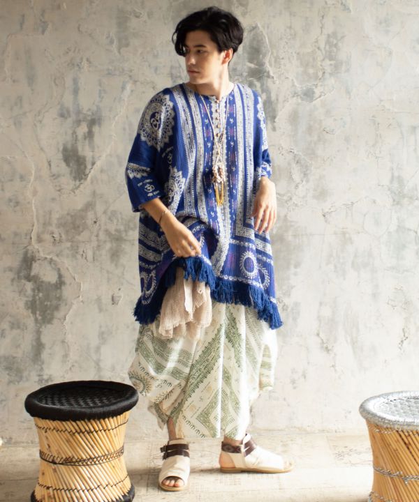 Unisex Bohemian Slouchy Top