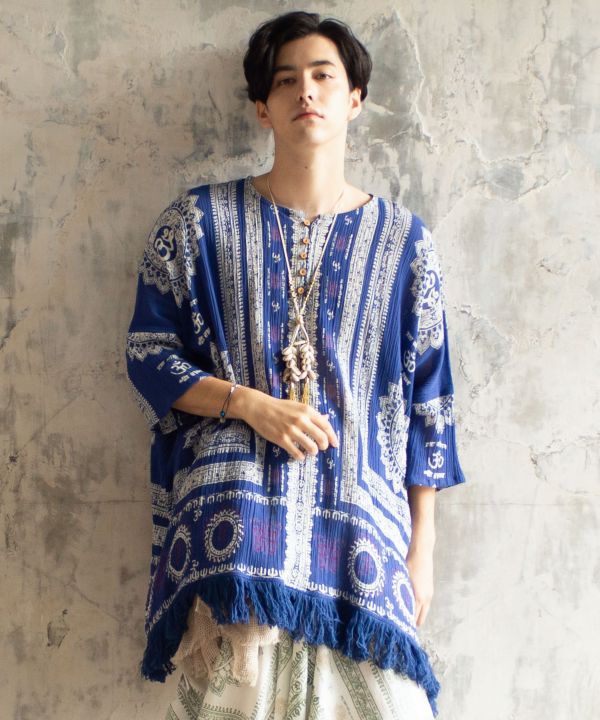 Unisex Bohemian Slouchy Top