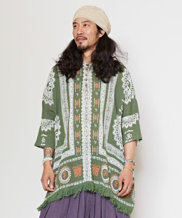 Unisex Bohemian Slouchy Top