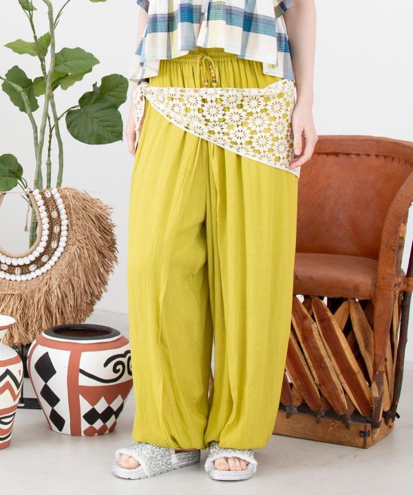 Effortless Bohemian Pants Pants & Shorts by AMINA - Ametsuchi