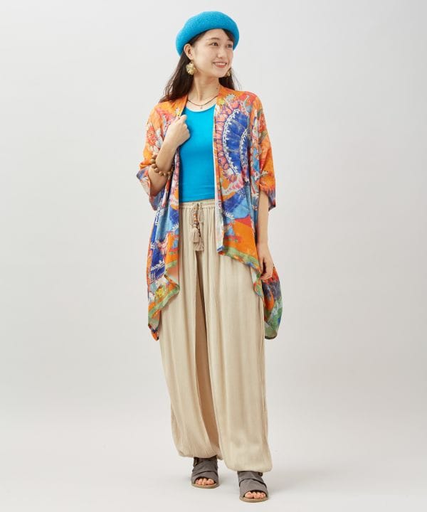 Effortless Bohemian Pants Pants & Shorts by AMINA - Ametsuchi