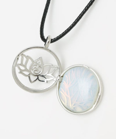 Lotus Pendant Necklace