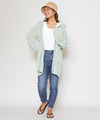 Fluffy Knitted Cardigan