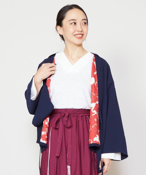 SHIKI - Spring Breeze HAKKEKE Short HAORI