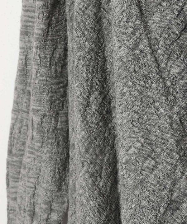 Paisley Jacquard Knit Cardigan