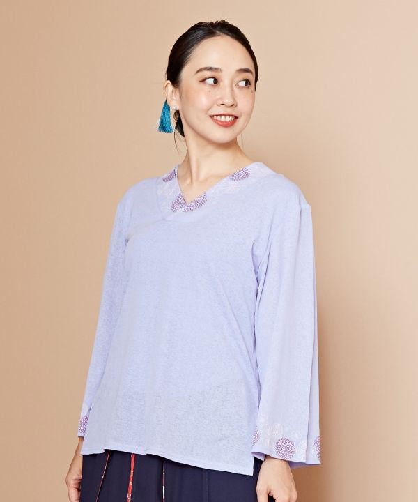 Kimono-like Neckline NAKAGI Top