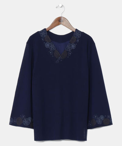 Kimono-like Neckline NAKAGI Top