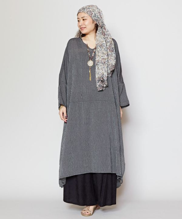 Striped Shapeless Dress