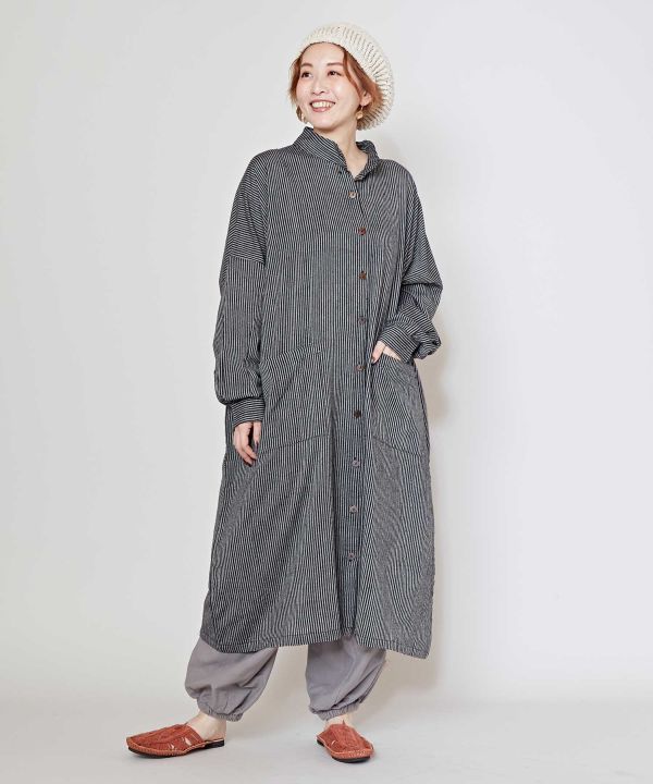 Striped Unisex Long Shirt