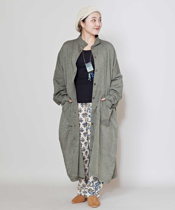 Striped Unisex Long Shirt