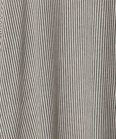 Striped Unisex Long Shirt Dresses by AMINA - Ametsuchi