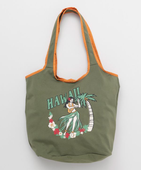 HAWII-like graphic Bag