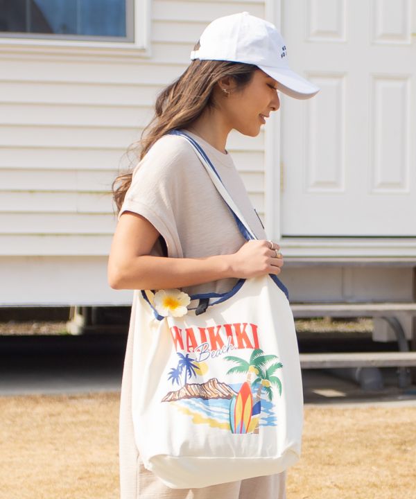 HAWII-like graphic Bag by Kahiko - Ametsuchi