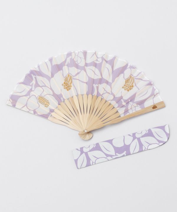 Bold TSUBAKI SENSU Fan by Kaya - Ametsuchi