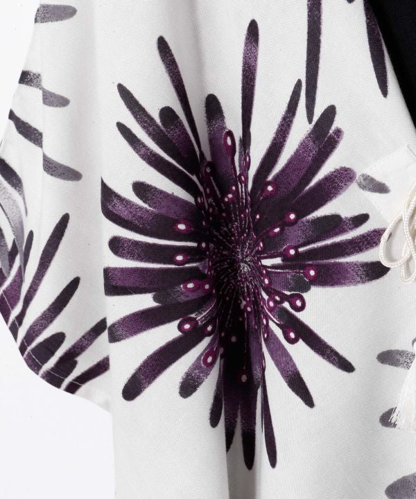 YOI-HANABI Haori Kimono Cardigans & Outerwear by Kaya - Ametsuchi