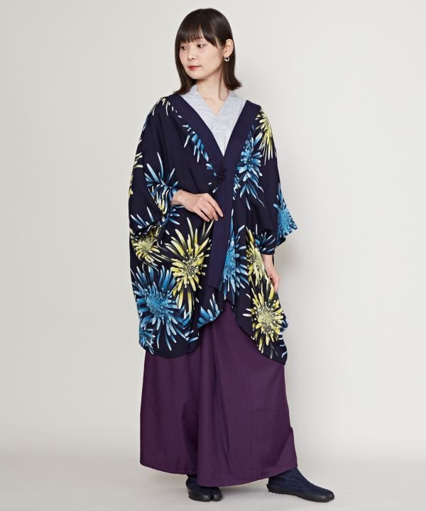 YOI-HANABI Haori Kimono Cardigans & Outerwear by Kaya - Ametsuchi