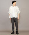 SUMINAGASHI - 대리석 염색 셔츠
