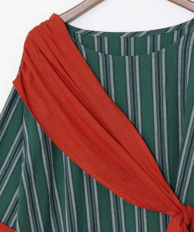 Vintage Like Striped Dress