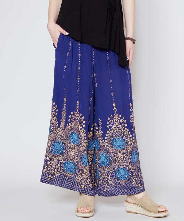 Exotic Wide Pants Pants & Shorts by AMINA - Ametsuchi