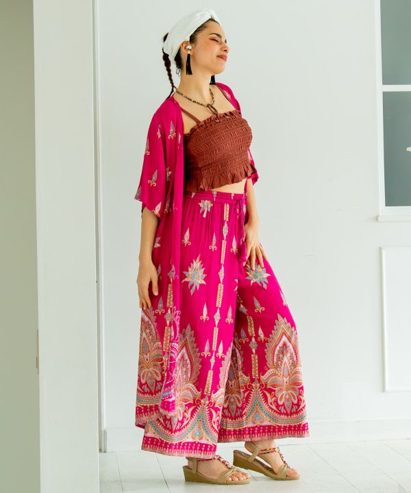 Exotic Wide Pants by AMINA - Ametsuchi