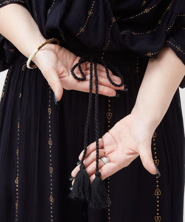 Exotic Wide Pants by AMINA - Ametsuchi