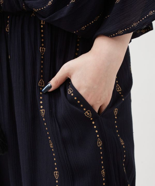 Exotic Wide Pants by AMINA - Ametsuchi