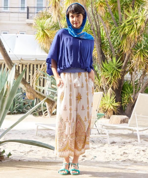 Exotic Wide Pants by AMINA - Ametsuchi