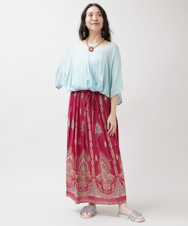 Exotic Maxi Skirt by AMINA - Ametsuchi