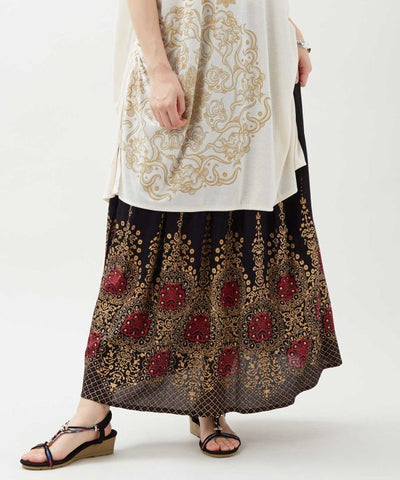 Exotic Maxi Skirt by AMINA - Ametsuchi
