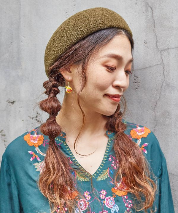 Summer Pointer Beret Caps & Hats by AMINA - Ametsuchi