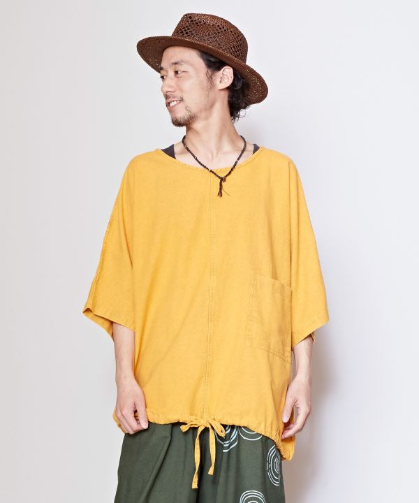 Acid Wash Bohemian Top