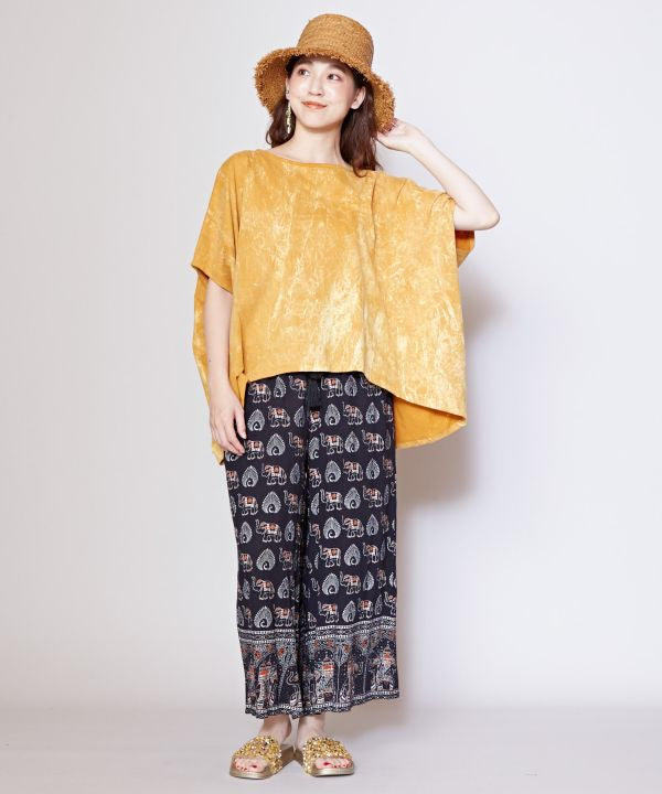 Acid Wash Oversized Top