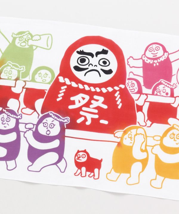 TENUGUI Towel - DARUMA MATSURI