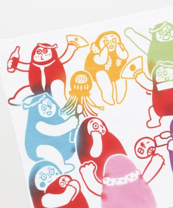TENUGUI Towel - DARUMA MATSURI