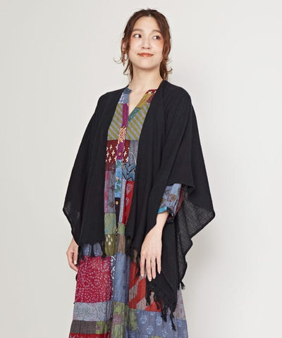 Kimono con flecos unisex