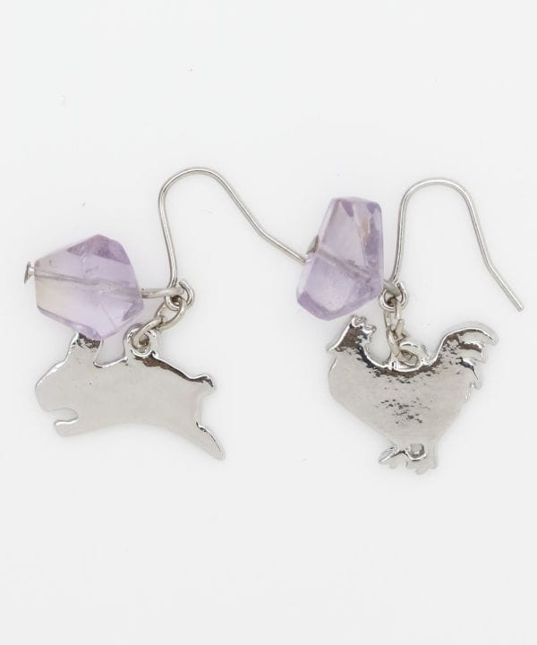 MUKAI-ETO Zodiac Earrings