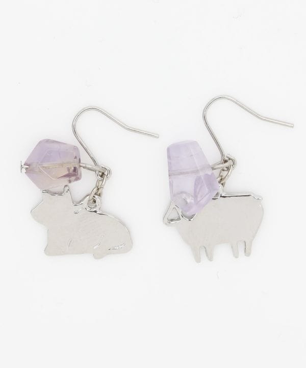 MUKAI-ETO Zodiac Earrings