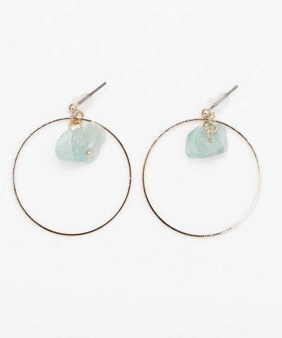 Rough Stone Earrings